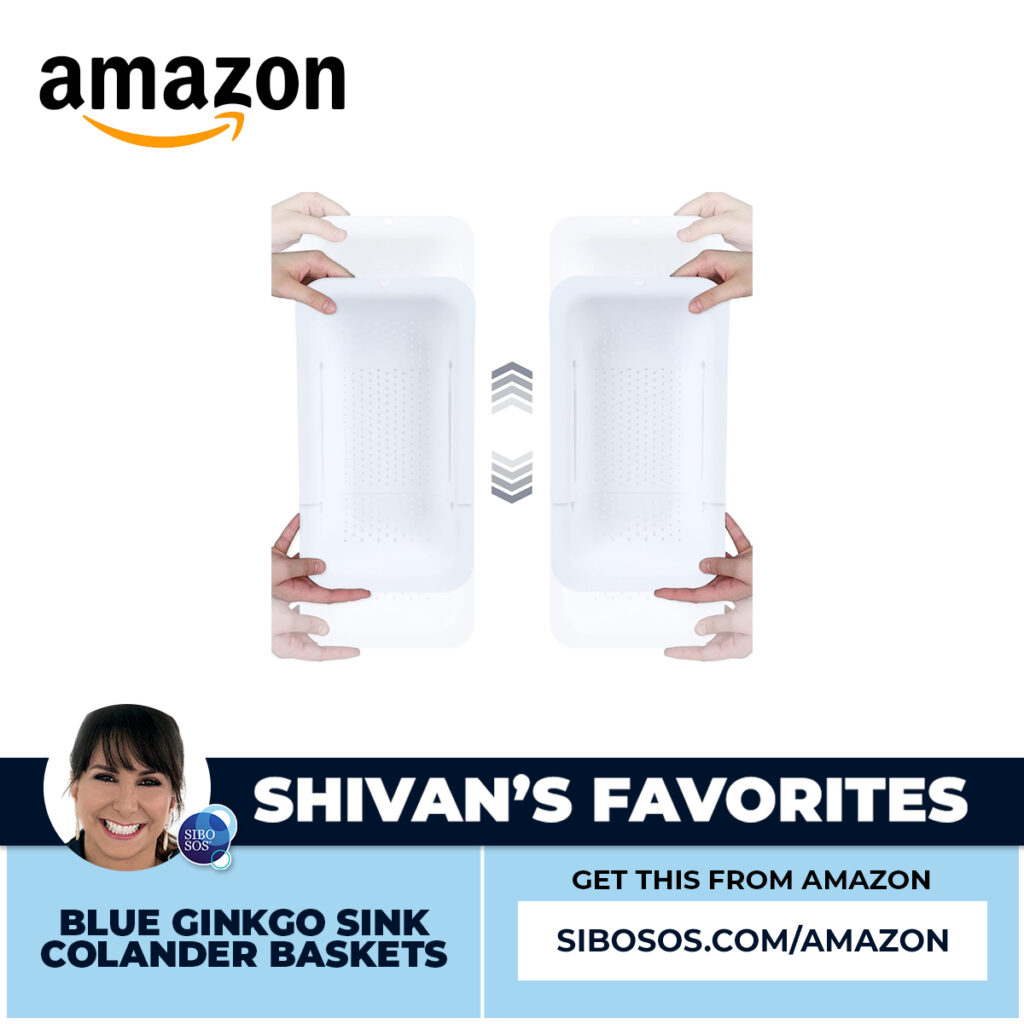 BLUE GINKGO Sink Colander Baskets.jpg