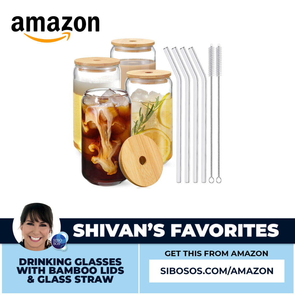 Drinking Glasses with Bamboo Lids and Glass Straw.jpg