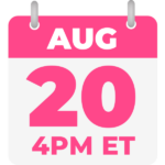 AUG 20 Pink