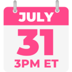 JULY 31 Pink