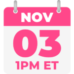 Nov 3 1 PM ET
